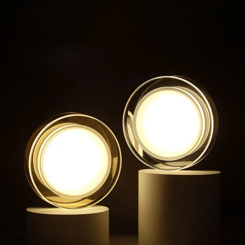 Crystal recessed LED ceiling spotlight - vue 7 sur 6