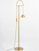 Nordic glass floor lamp decorative design for modern interiors
