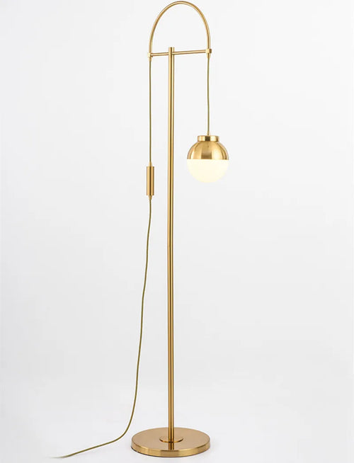 Nordic glass floor lamp decorative design for modern interiors