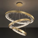 Modern crystal designer chandelier for stylish interiors