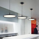 Modern Nordic design round single head LED chandelier