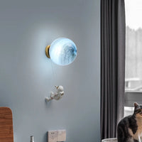 Modern versatile indoor design wall light