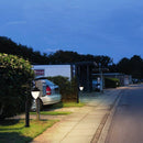 Modern outdoor aluminium lawn lamp for garden
