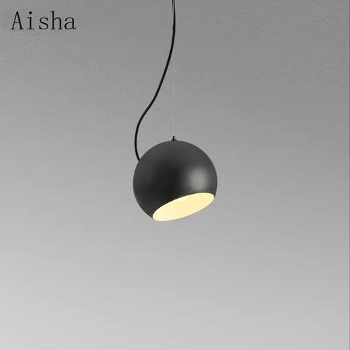 Nordic style round pendant light for interior decoration
