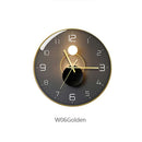 modern design creative geometric decorative glass wall clock