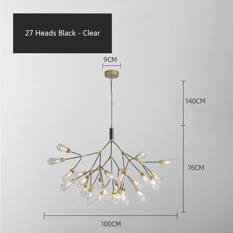 lustre luciole design post-moderne pour intérieur élégant et créatif - vue 14 sur 23