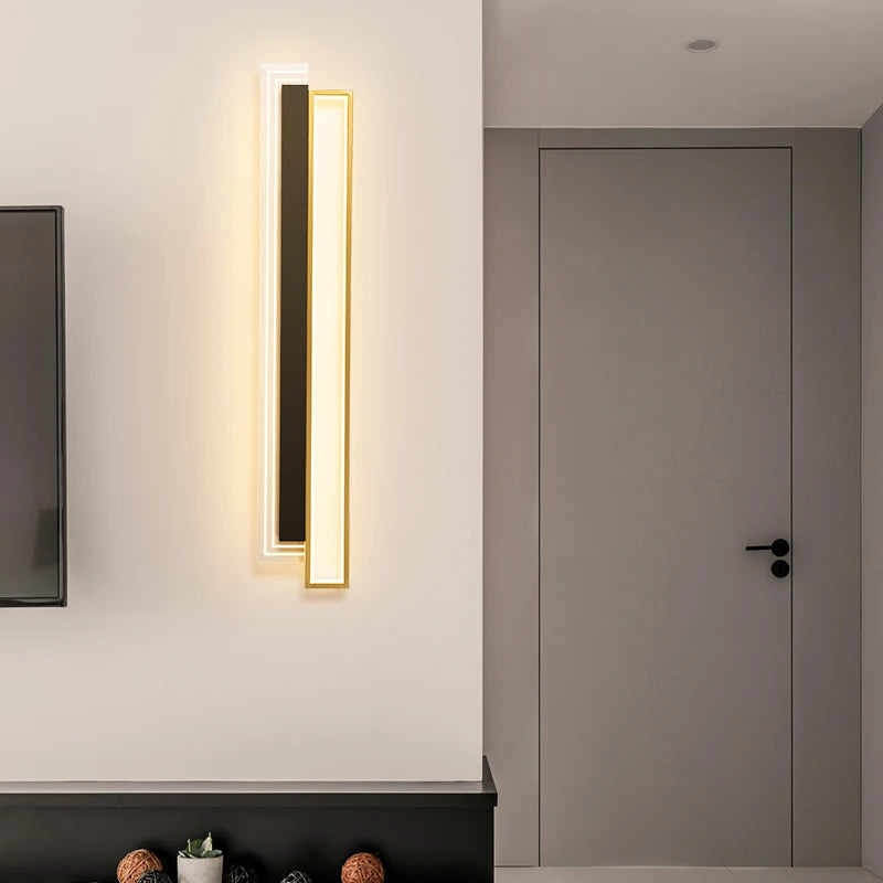 Modern LED wall light for elegant indoor lighting