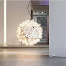 Modern nordic glass ball pendant light for interior decoration