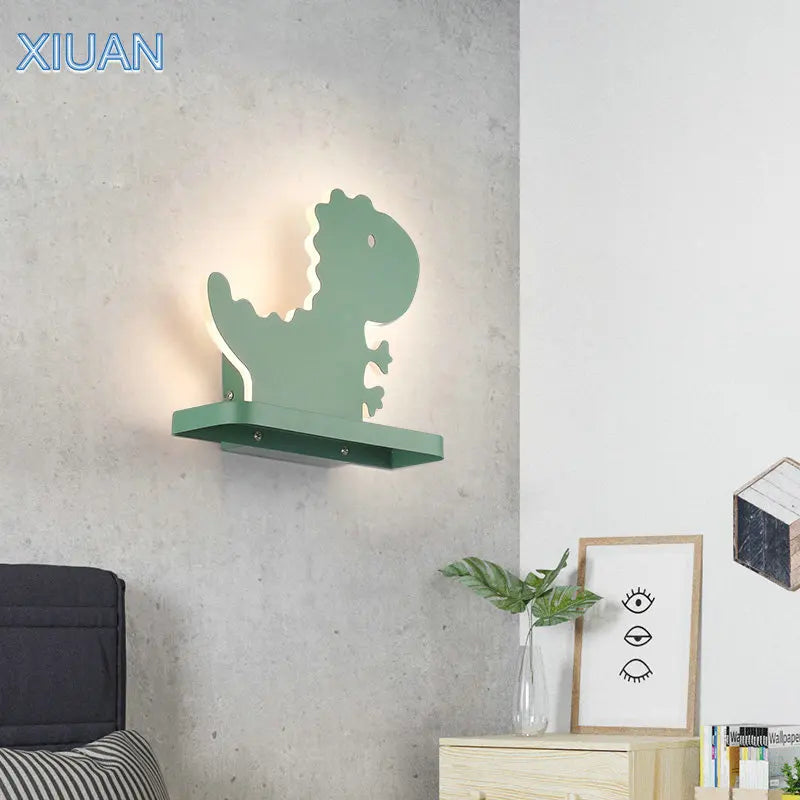 Creative cartoon children's wall lamp for nursery decor