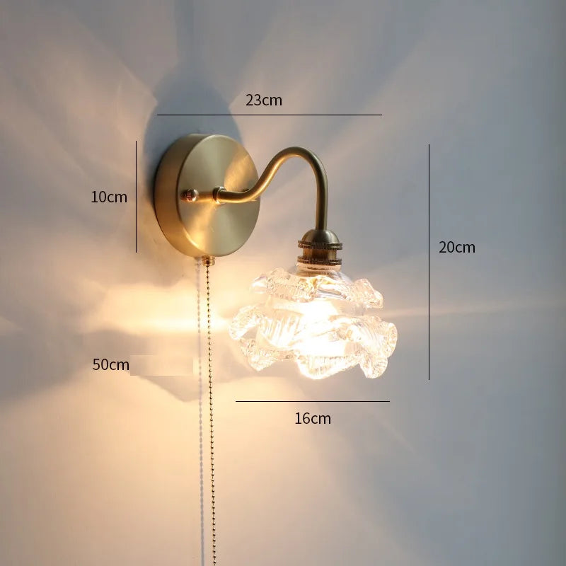 Modern nordic copper LED wall light - vue 22 sur 23