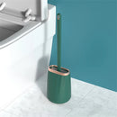 Lightweight and durable toilet brush set for bathroom