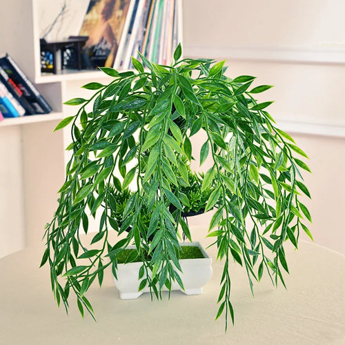 Artificial potted mini bonsai tree for indoor and outdoor decoration - vue 5 sur 7