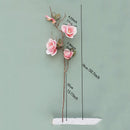 Artificial silk magnolia flower for elegant decoration