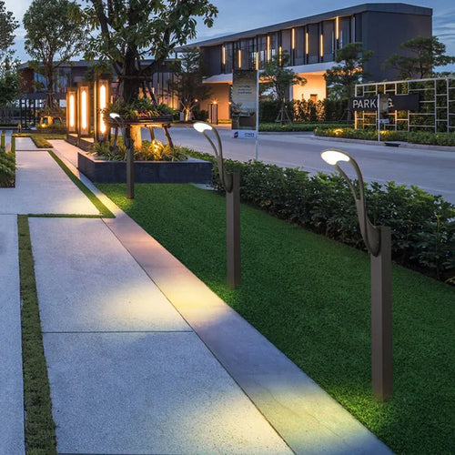 Waterproof outdoor floor lamp for garden, park and exterior - vue 5 sur 7