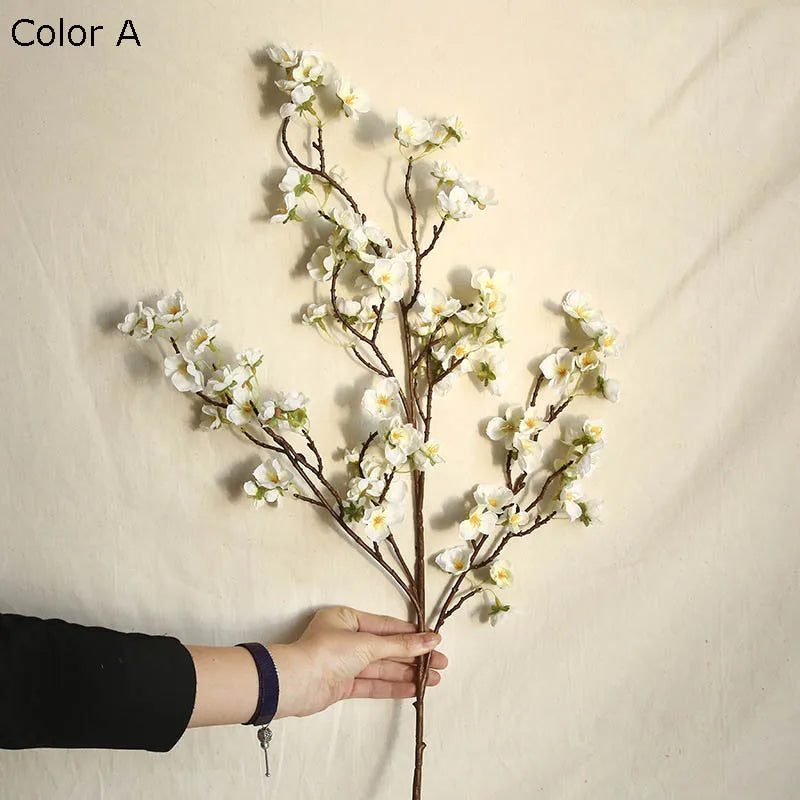 Artificial cherry blossom bouquet for wedding and home decor - vue 10 sur 10