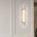 Modern LED crystal wall light for indoor use