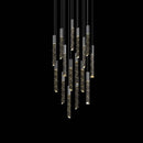 Modern Nordic crystal chandelier for contemporary spaces