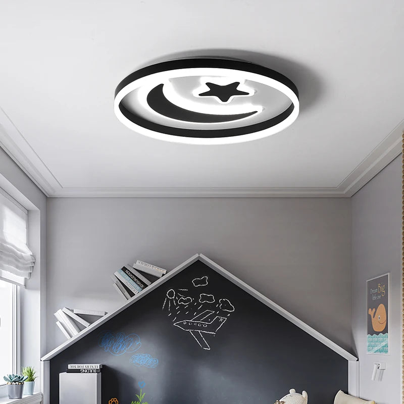 Modern simple dimmable LED ceiling light for home
