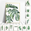 Nordic tropical plant modern wall art home decoration
