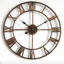 modern design metal wall clock 3D style