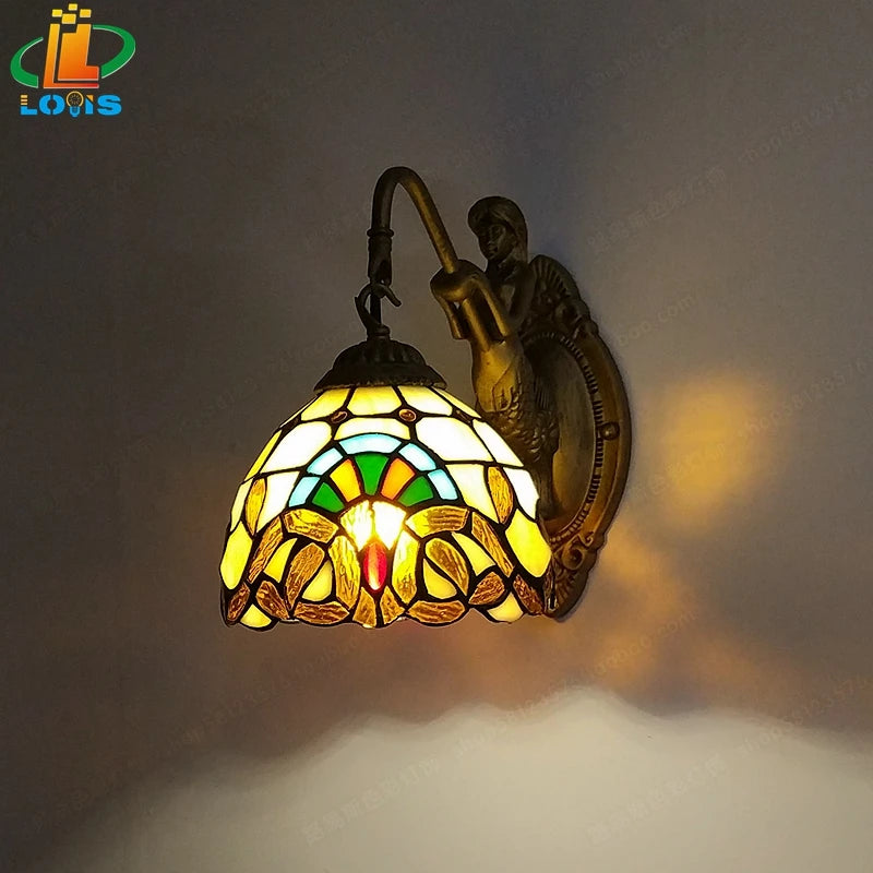 European baroque style LED wall light for decorative indoor lighting