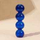 Glass candle holders for romantic decoration and parties