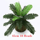 Decorative tropical artificial palm leaf bouquet for parties and events