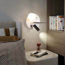 Modern minimalist wall light with USB and adjustable angle