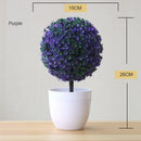 Artificial potted plant for office and garden decoration