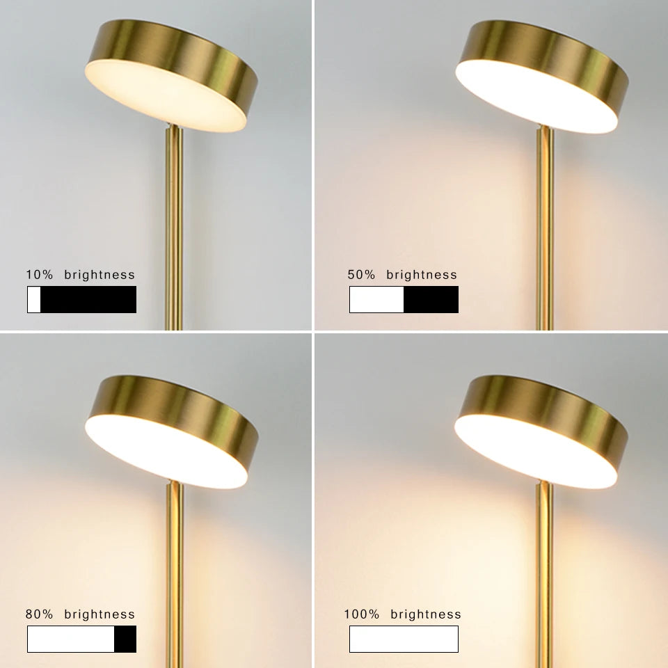 Touch dimmable LED wall light - vue 3 sur 7