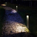 Modern aluminium outdoor garden and path light
