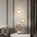 Modern minimalist nordic style double head chandelier