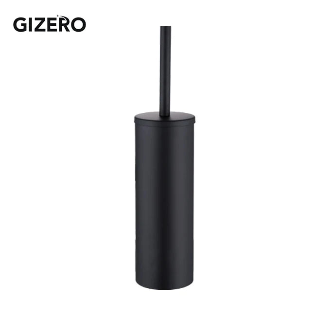 Durable and practical stainless steel toilet brush holder, wall mounted