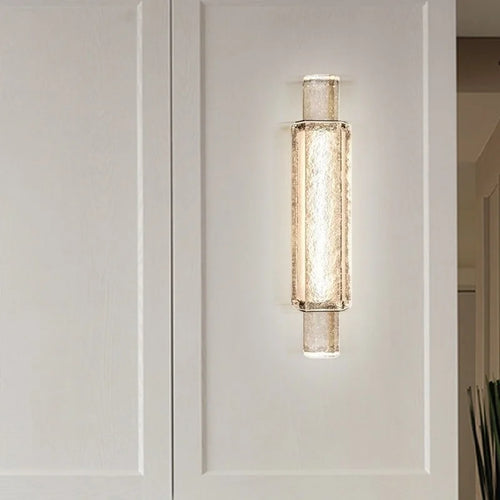 Modern designer crystal wall light for elegant interiors - vue 4 sur 7