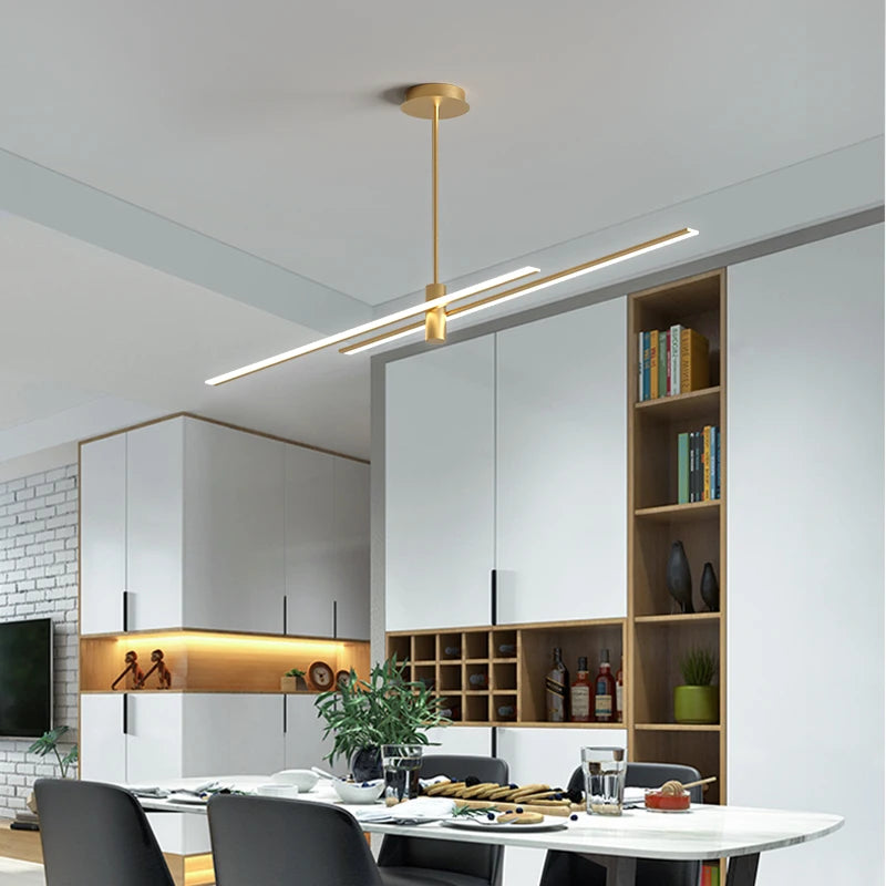 Modern minimalist Nordic creative chandelier for interior decoration - vue 5 sur 14