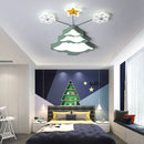 Modern LED ceiling light for interior, contemporary style and warm atmosphere