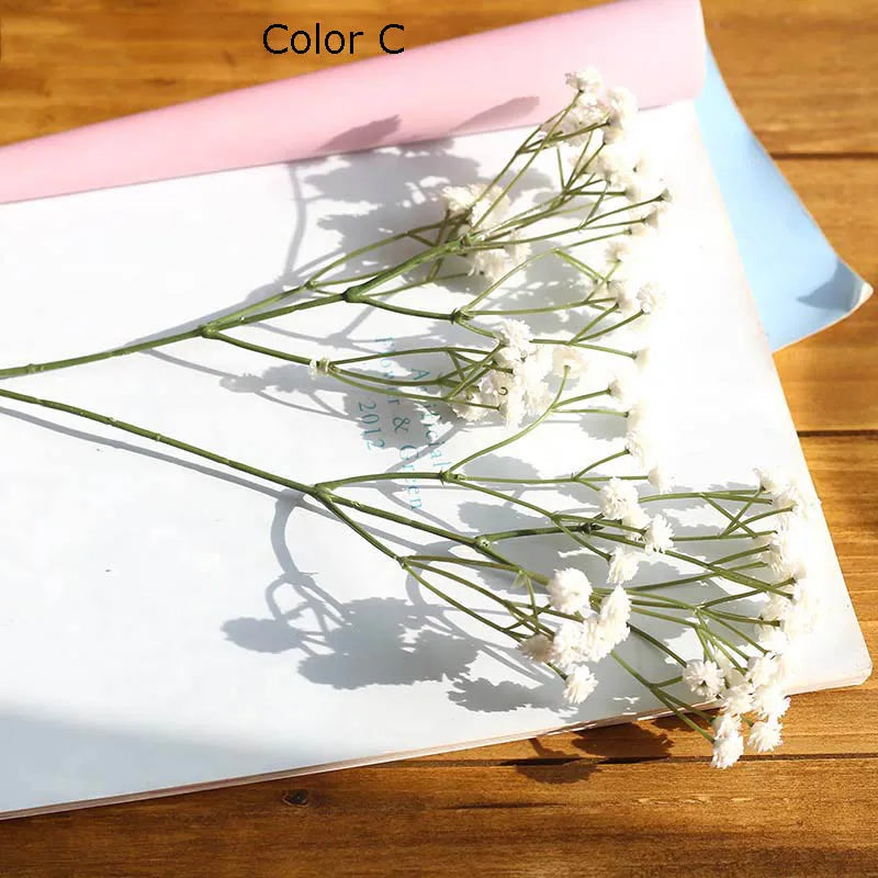 90 artificial flower heads for decorations and crafts - vue 10 sur 12