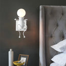 Modern iron humanoid wall light decorative indoor lamp