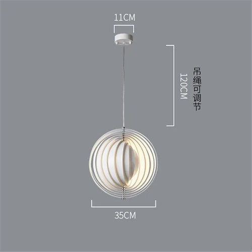 Creative designer pendant light for restaurants, bars and living rooms