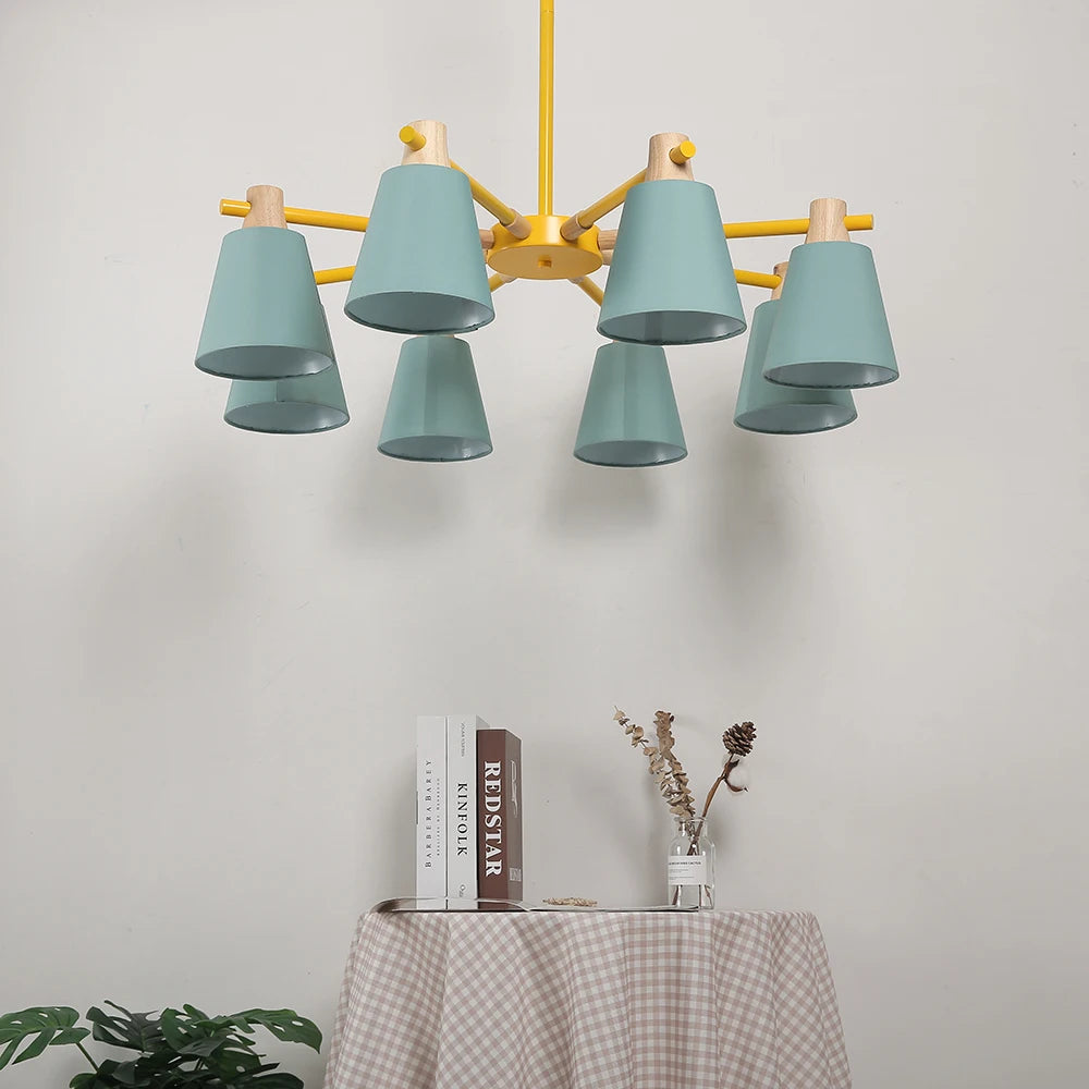modern chandelier creative design for trendy interior - vue 3 sur 7
