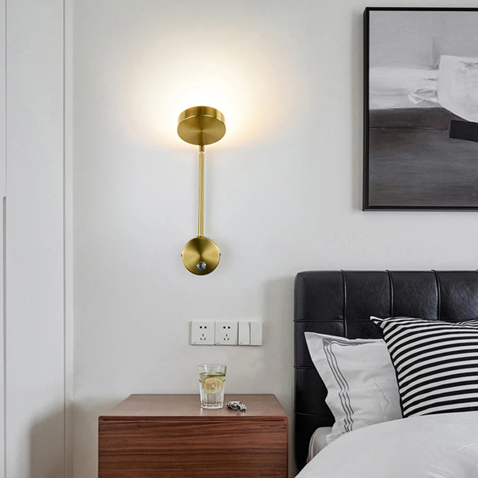 Touch dimmable LED wall light - vue 5 sur 7