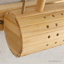Retro woven bamboo wall light japanese style