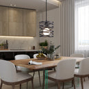 Modern vintage spiral LED pendant lamp