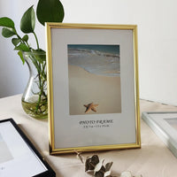 Aluminium photo frame for modern wall decor