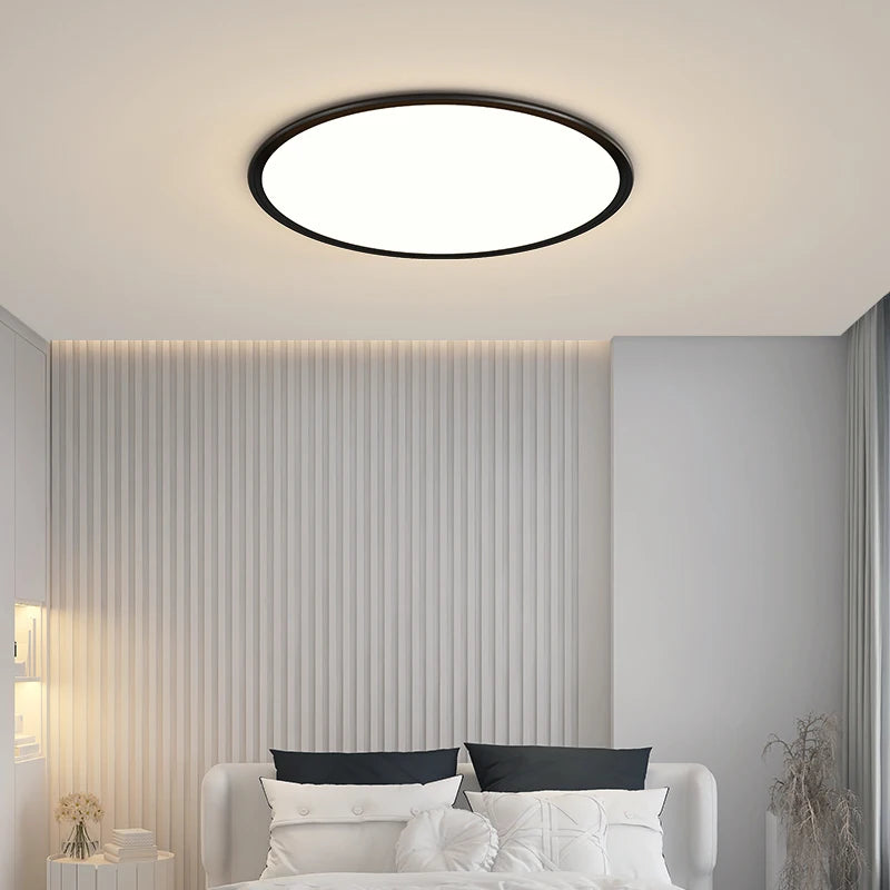 Ultra-slim modern LED ceiling light for all spaces