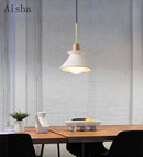 Nordic cement pendant light for creative spaces