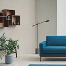 Nordic iron floor lamp with industrial style for interior decoration