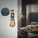Retro single arm wall light for elegant interior design