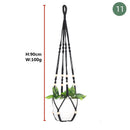 macrame hanging baskets for plants and decoration