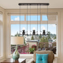Modern art decor pendant lamp 1/3 head